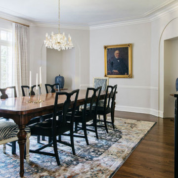 Formal Dining Room in Historic Family Home in Kenilworth