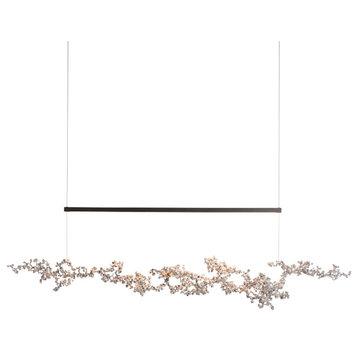 Hubbardton Forge 401326-STND-84-14 Coral LED Standard Pendant in Soft Gold