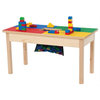 Lego Compatible Play Table With Storage Bag, 32"x16", With Play Table Cover