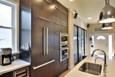 Example of a kitchen design in Minneapolis