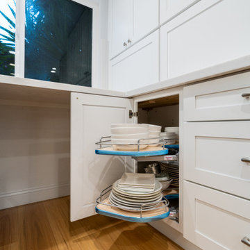 Modern White Kitchen with Efficient Storage Solutions 3 | RTA The Cabination