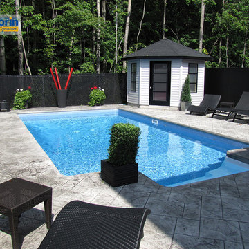 Piscine creusée de rêve | Contemporain