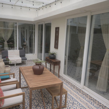 Residential Outdoor Seating and Landscaping