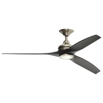 Fanimation MA6721BBL Spitfire Indoor/Outdoor Ceiling Fan Motor, Brushed Nickel