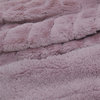 Super Mink Faux Fur Throw Blanket, Polignac, 50"x60"