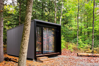 Inspiration for a modern shed remodel in Toronto
