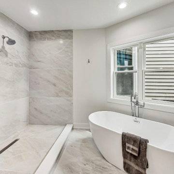Spacious Kitchen and Elegant Living Area Remodel in Belmont