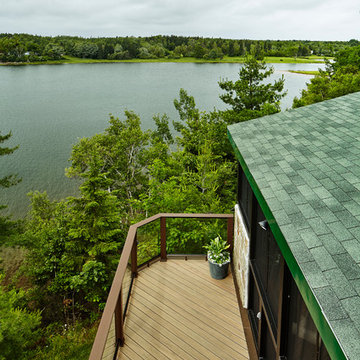 Screened Porch with Composite Decking