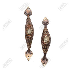 DHOKRA JEWELED DOOR HANDLES - Door Handles