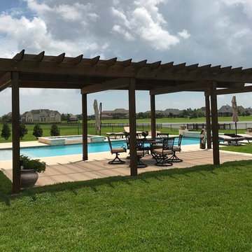 League City, TX, Shade Pergola