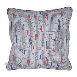 Clueit Webb Interiors Khufu Royal Blue Cushion - Scatter Cushions