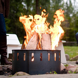 Steel Fire Ring Set - Fire Pits