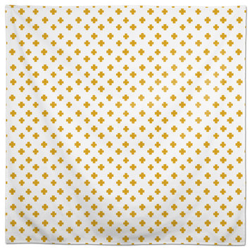Cropattern Yellow 58x58 Tablecloth
