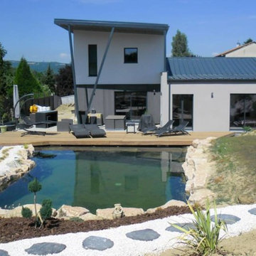 Transformation complète d’une maison des années 70 dans l'ouest lyonnais, aux al