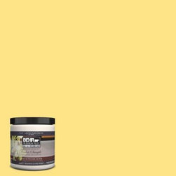 BEHR #380B-4 Daffodil Yellow Interior/Exterior Paint - Paint