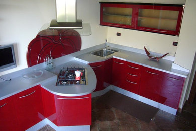 Modern kitchen in Rome.