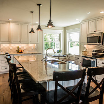 Delightful Paint & Glaze Kitchen