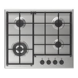 MATM&Auml;SSIG Table de cuisson &agrave; gaz, acier inoxydable - Cooktops