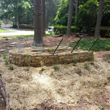 Rock Raised Veggie Garden Bed
