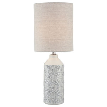Lite Source LS-23427 Grayton 26" Tall Buffet and Vase Table Lamp - Beige