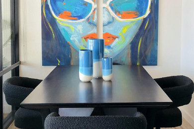 Dining room - contemporary dining room idea in Other