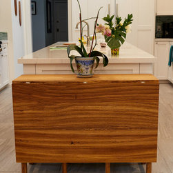 Zebrawood Foldable Table - Dining Tables