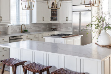 Kitchen - transitional kitchen idea in Denver