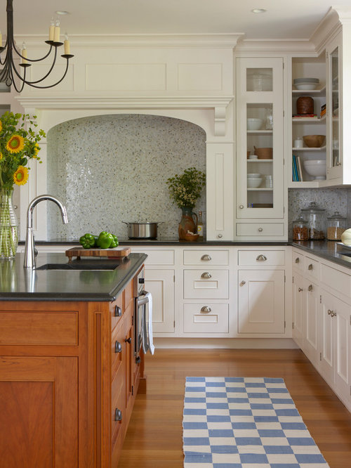 50 Best Farmhouse Kitchen with Mosaic Tile Backsplash Ideas