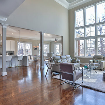 Classic Meets Contemporary in this Custom Governors Club Home in Chapel Hill, NC
