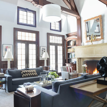 French Style Brick Manor, Greenwich CT