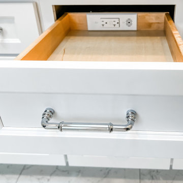 Bathroom Vanity In-Drawer Outlets