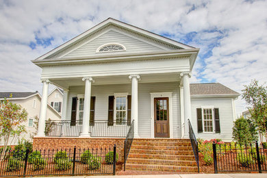 Inspiration for a timeless entryway remodel in Other