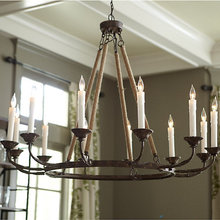 Chandelier Fam Room
