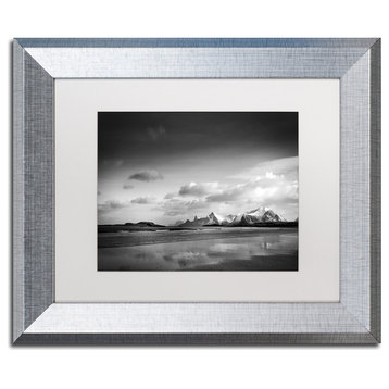 Sainte-Laudy 'Postcards from Paradise' Art, Silver Frame, 11"x14", White Matte
