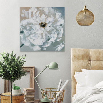 "Translucent Bloom" Painting Print on Wrapped Canvas