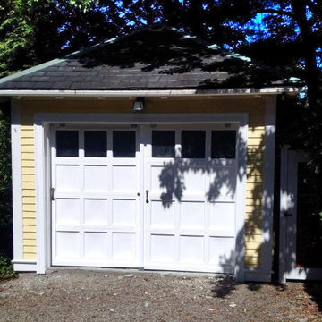 Detached garage conversion