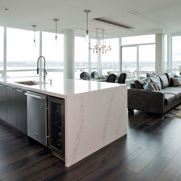Contemporary Penthouse Renovation: Ainsworth Residence