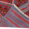 Traditional Rug, Red, Blue, 2'x8', Mashwani, Handmade Wool