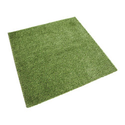 Garden Craft 20mm Pile 1 x 1m Premium Synthetic Lawn - Artificial Flowers Plants And Trees