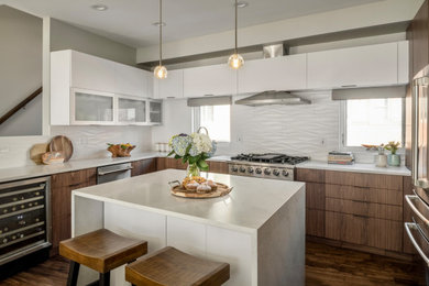 Example of a kitchen design in Philadelphia
