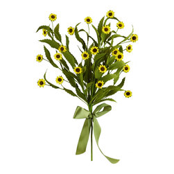 Shea's Wildflower - 22" Daisy Spray - Wreaths And Garlands