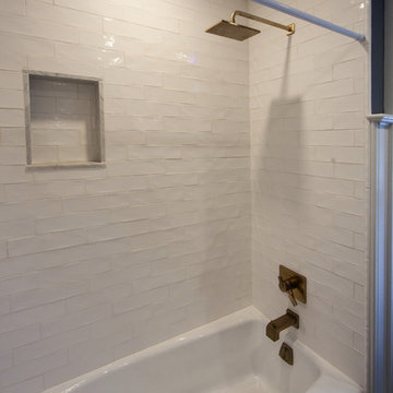 Cheers to champagne bronze fixtures!