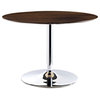 Rostrum Round Wood Top Dining Table