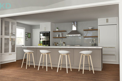 Open-Concept IKEA Kitchen.