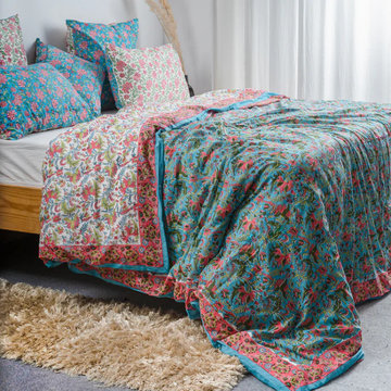 Hand Block Printed Duvet Blanket Covers – Comfort Meets Craft