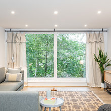 Houzz Tour: Small-space Solutions Make a Flat Open and Sociable