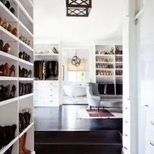 Master dressing room