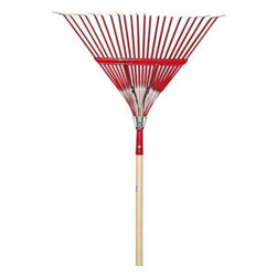 Cavex 22-Tines Metal Leaf Rake - Forks Rakes And Hoes