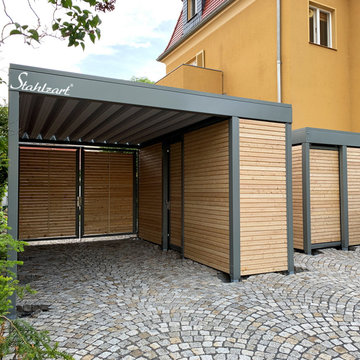 Carport mit Geräteraum: Funktionalität & Ästhetik vereint ✨