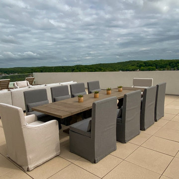 Outdoor Rooftop Dining Furniture
